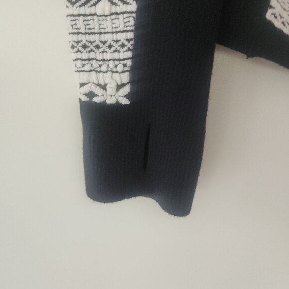 SKYR Sweater 1/4 Zip Ski Base Layer Nordic Textured Knit Athletic Womens Medium - Picture 6 of 11